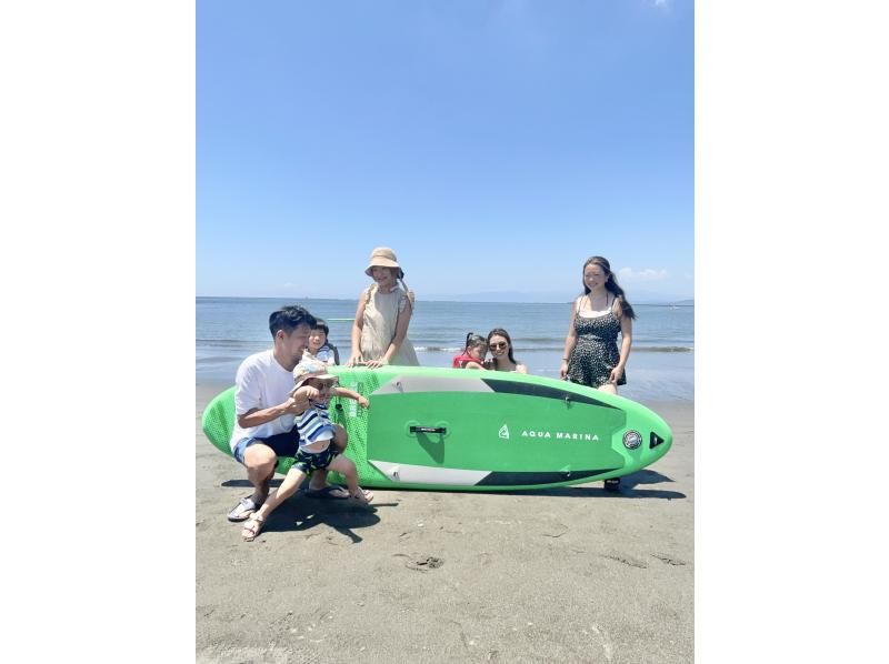 [Kanagawa/Shonan] SUP play that families and children can enjoy together! Balance playing in the river at a depth where your feet can touch the ground!の紹介画像