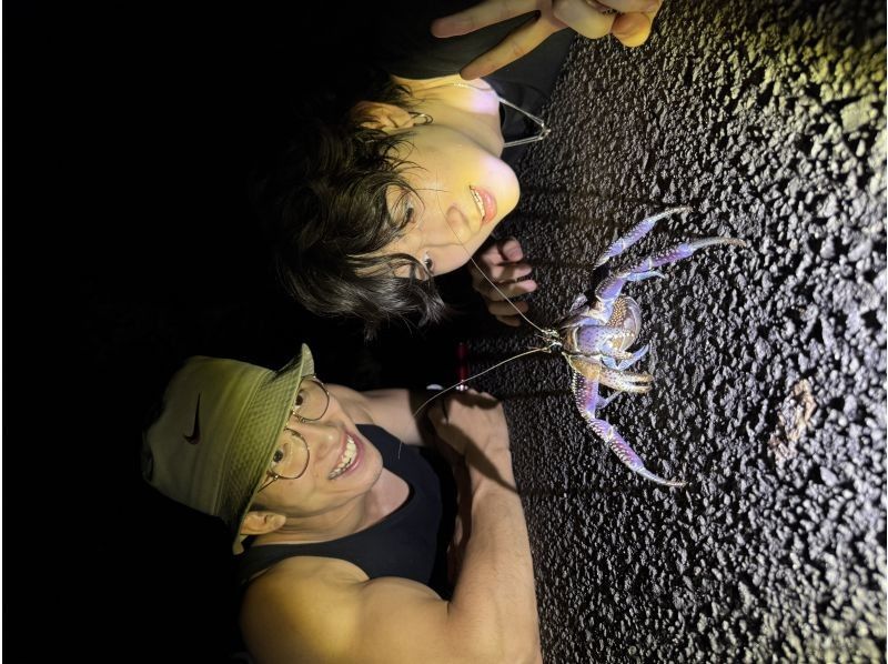 【石垣島／ナイトツアー】ヤシガニ遭遇率100%更新★お子様連れにもおすすめ！夜のジャングルで生き物に触れよう★（写真データプレゼント）の紹介画像