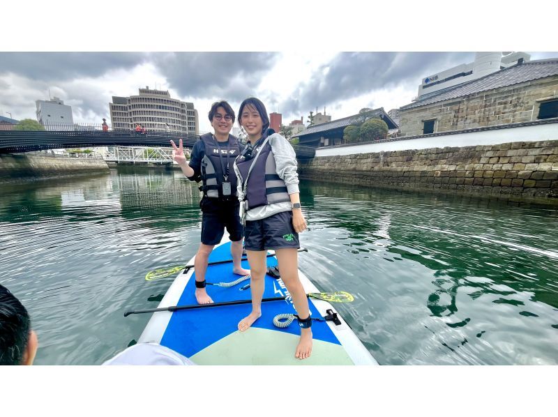長崎市中心部】6名まで乗艇OK☆ BigSUPに皆で乗って観光ガイド！名所