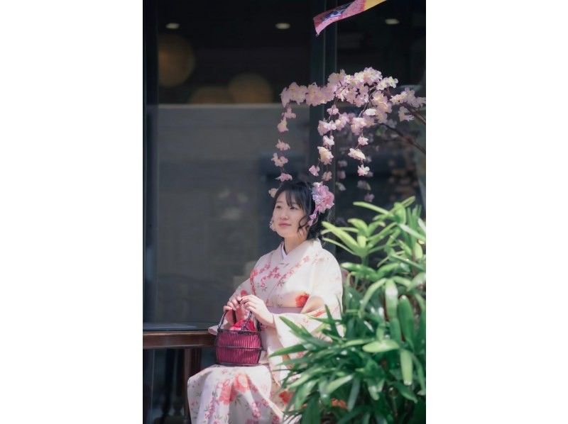  [5-minute walk from Asakusa Station/Yukata rental] Women's yukata plan with hair styling and accessories included♪ <Recommended for friends and couples>の紹介画像