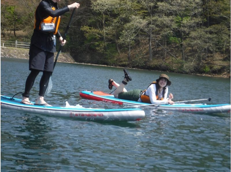 【三重・津】君ケ野ダムネイチャーSUP　穏やかな湖畔でSUPを漕ぎ！遊び！癒されよう！少人数制で開催！（中学生以上）の紹介画像