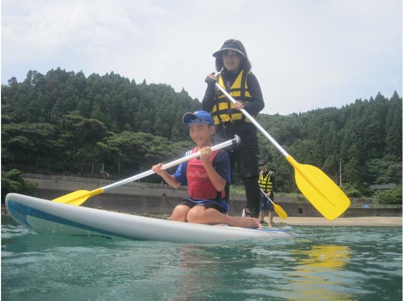 【宮崎・日南/海のパドルスポーツ体験】ビーチワルンハダシ集合：感覚機能を鍛えよう！カヌーやSUPで子供に必要な身体機能が身につく！CN90