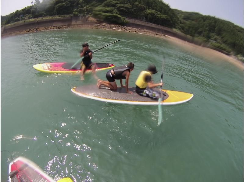 【宮崎・日南/海のパドルスポーツ体験】ビーチワルンハダシ集合：感覚機能を鍛えよう！カヌーやSUPで子供に必要な身体機能が身につく！CN90の紹介画像