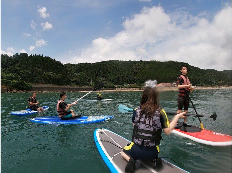 【宮崎・日南/シュノーケル・SUPツアー】ビーチワルンハダシ集合：海の生き物を探しにサップで海へ遊びに行こう！子供の自然体験の紹介画像