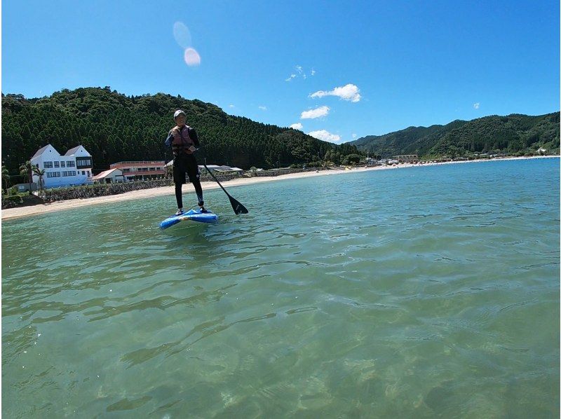 【宮崎・日南/シュノーケル・SUPツアー】ビーチワルンハダシ集合：海の生き物を探しにサップで海へ遊びに行こう！子供の自然体験の紹介画像