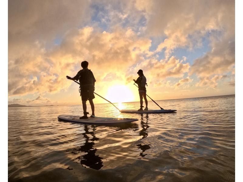 【石垣島/サンセット＆星空】少人数制★サンセット＆星空SUP★レーザー光線による星空解説付き★アットホームなツアーを選びたい人にお勧め★の紹介画像