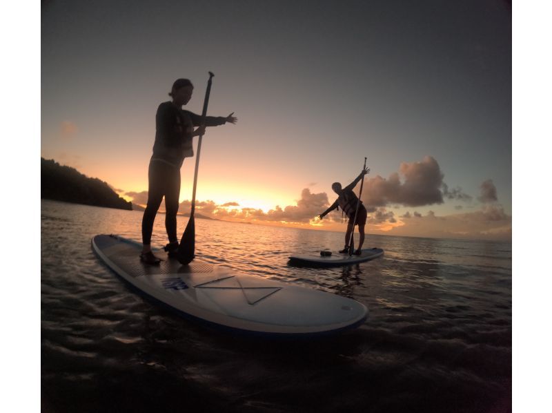 【石垣島/サンセット＆星空】少人数制★サンセット＆星空SUP★レーザー光線による星空解説付き★アットホームなツアーを選びたい人にお勧め★の紹介画像