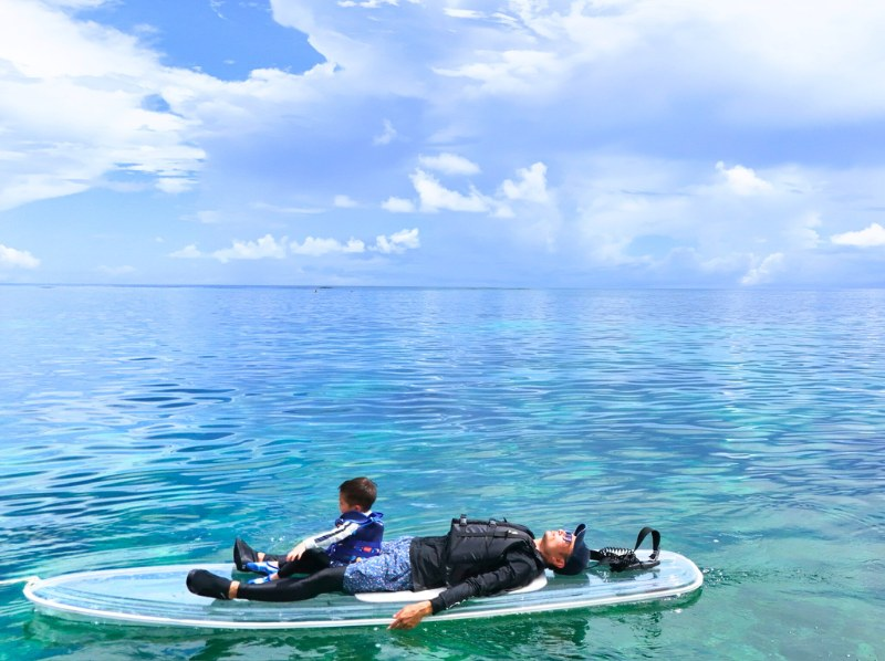 [沖繩，宮古島]私人 Clear Sup 之旅☆私人海灘☆全額退款 + α 保證☆無人機拍攝☆の紹介画像