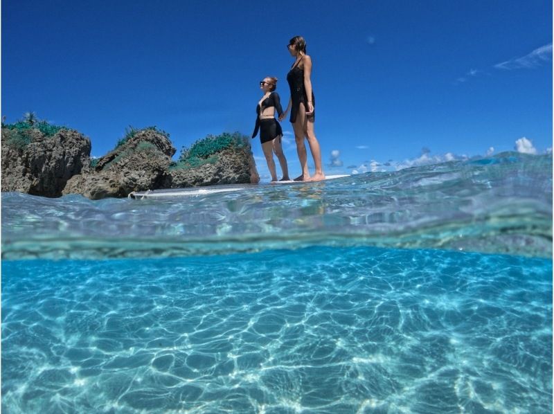 [沖繩，宮古島]私人 Clear Sup 之旅☆私人海灘☆全額退款 + α 保證☆無人機拍攝☆の紹介画像