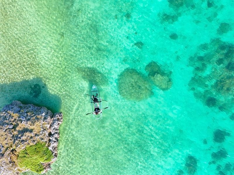 [Okinawa, Miyakojima] Private clear kayak tour ☆ Private beach ☆ Limited to one group