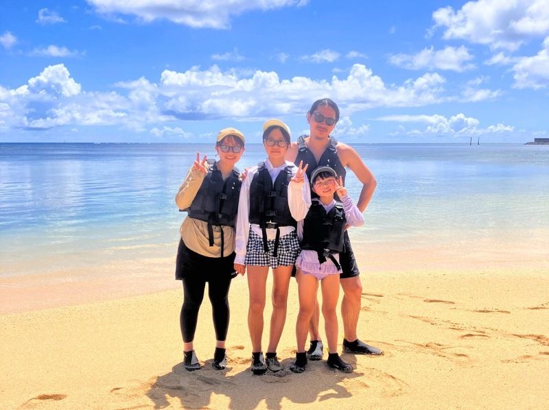 [Okinawa, Miyakojima] Private Clear Kayak Tour ☆ Private Beach ☆ Full Refund + α Guarantee ☆ Sand Art ☆の紹介画像