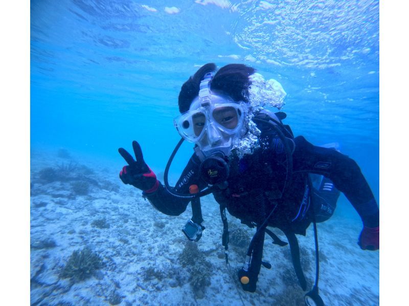 [Full-face mask private diving experience (you can breathe safely and easily without getting your face wet)] Hot shower & changing tent available, GoPro free of charge, pick-up available [Miyakojima]の紹介画像