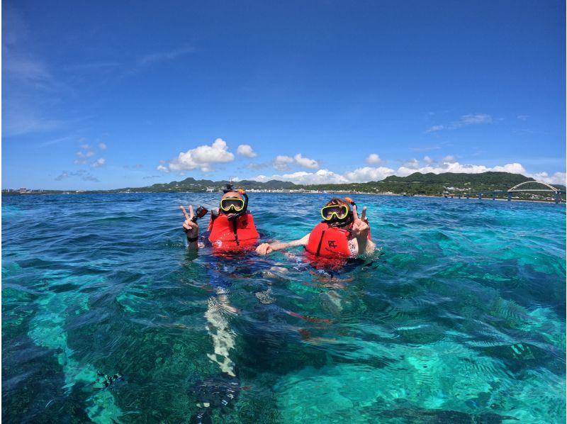 [Okinawa, Sesoko Island] Free 4K camera (GoPro) photo shoot gift ♪ Banana boat snorkeling tour & jet skiの紹介画像