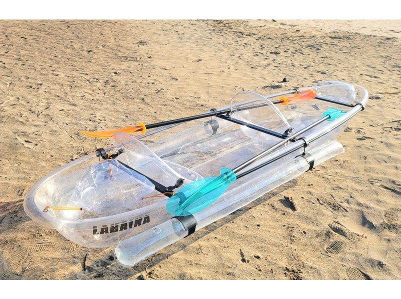 [Shizuoka, Shimoda/Tonoura Beach] Rental Transparent Clear Kayak Experience 60 minutesの紹介画像