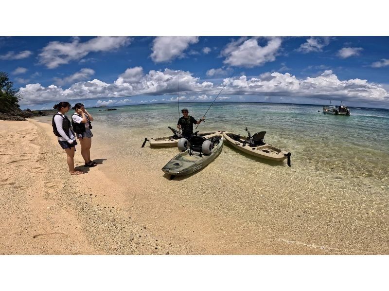 [Okinawa, Onna Village] Kayak fishing fully reserved! Half-day lure fishing in a pedal kayak ☆ Beginners welcome ☆の紹介画像