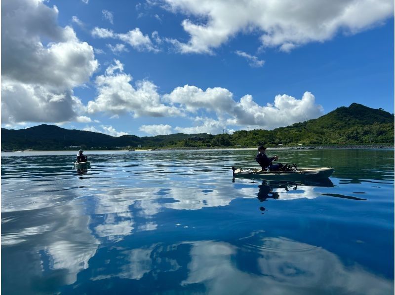 [Okinawa, Onna Village] Kayak fishing fully reserved! Half-day lure fishing in a pedal kayak ☆ Beginners welcome ☆の紹介画像