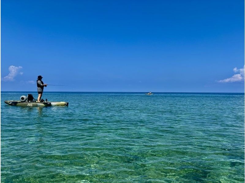 [Okinawa, Onna Village] Kayak fishing fully reserved! Half-day lure fishing in a pedal kayak ☆ Beginners welcome ☆の紹介画像