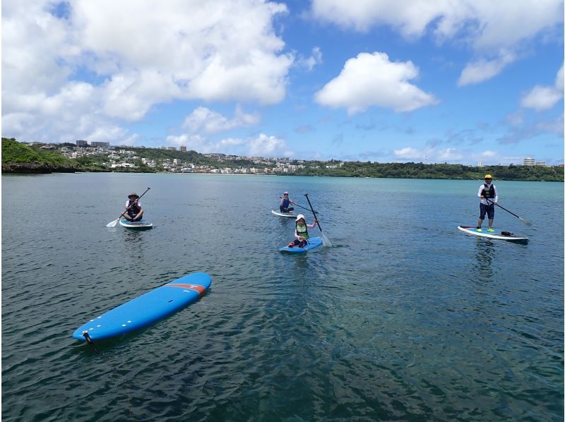 [Okinawa, Onna Village/Maeda Cape area] Enjoy the ocean known as Maeda Blue! Private SUP cruising tourの紹介画像