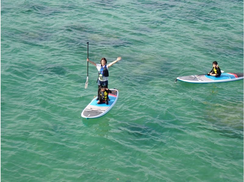 SALE! [Okinawa, Onna Village/Maeda Cape area] Private SUP cruising tour in the ocean with the highest transparency known as Maeda Blueの紹介画像