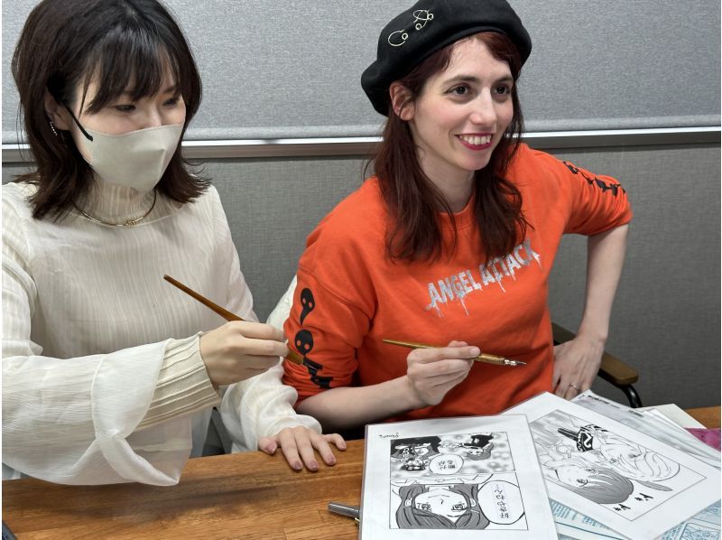 [Tokyo, Shibuya] Manga drawing experience taught by a professional manga artist from a popular manga series ~For tourists~の紹介画像