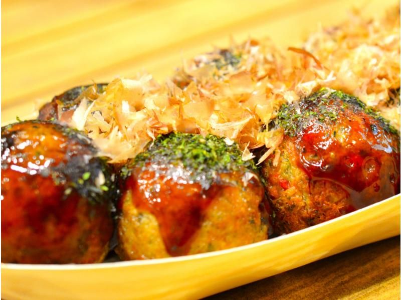Takoyaki making experience ~Popular Japanese street food~の紹介画像