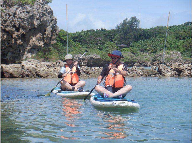 New Year's limited plan! [Okinawa, Miyakojima] Recommended for families and groups! Private SUP and snorkel tour! 150-minute tour (with explanation of the experience and photo shoot)の紹介画像