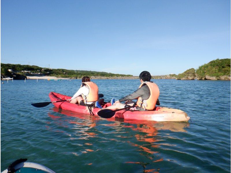 冬季特惠！欢迎初学者和当日预订！【冲绳，宫古岛】推荐家庭出行！私人皮划艇和浮潜之旅！（包含拍照服务）の紹介画像