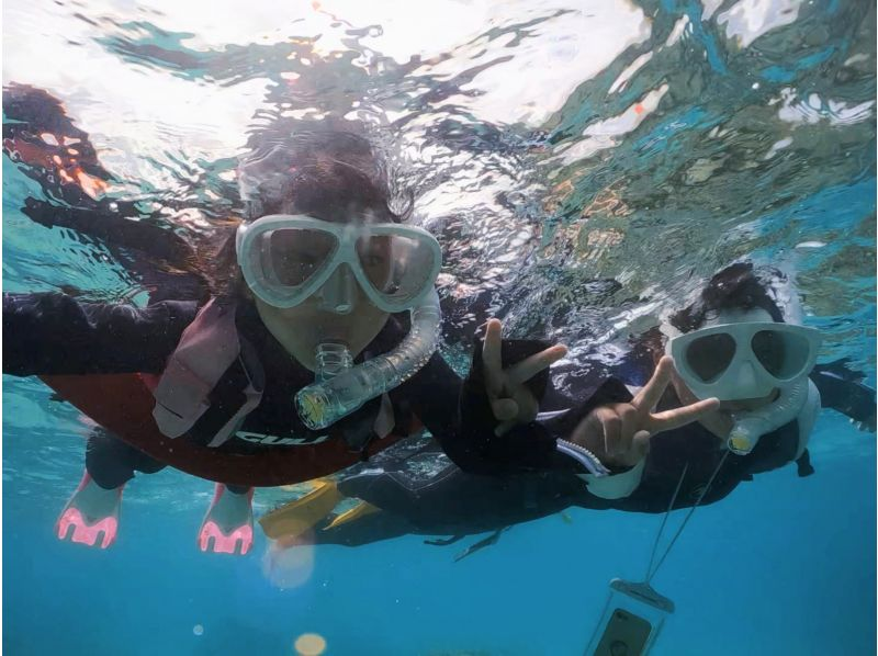 [鹿兒島/奄美大島]<僅限1組>浮潛體驗之旅！免費提供無人機/水下影片拍攝服務！の紹介画像