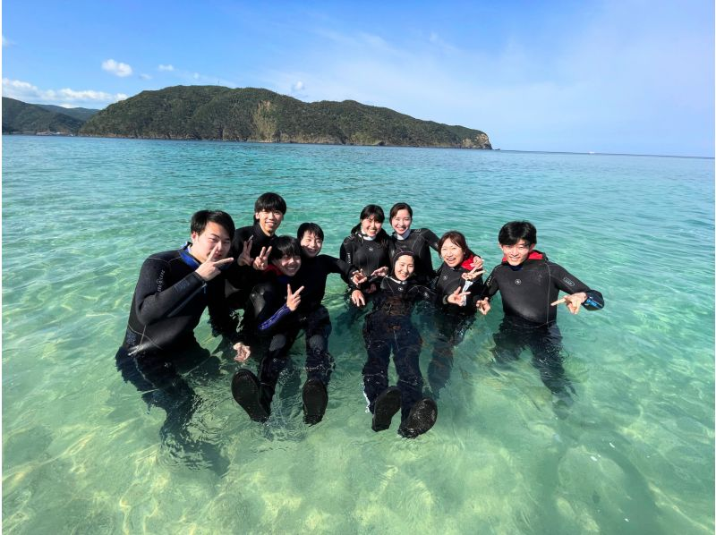 【奄美大島】海龜浮潛體驗之旅！免費水下影片禮物！團體和個人都可以！の紹介画像