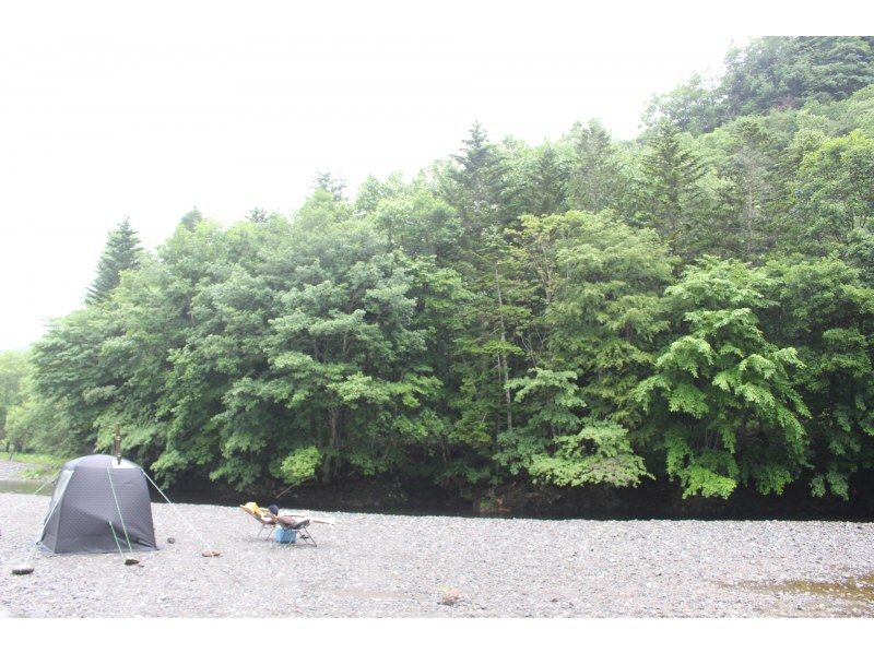 [Hokkaido, Hidaka] Experience a tent sauna in the crystal clear Chiroro River! Limited to one group (one rental)の紹介画像