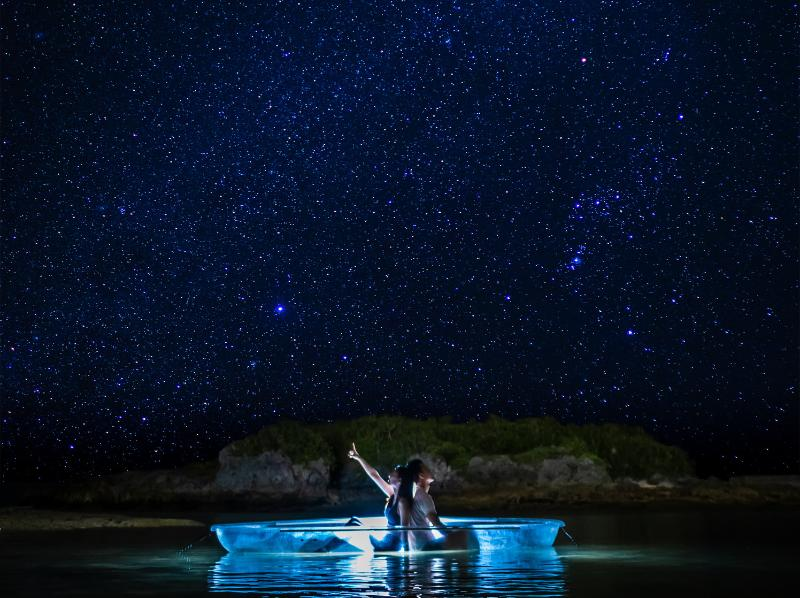 宮古島【 海 の 上 の 星 空 ツ ア ー 】 ☆星空の下で写真撮影☆