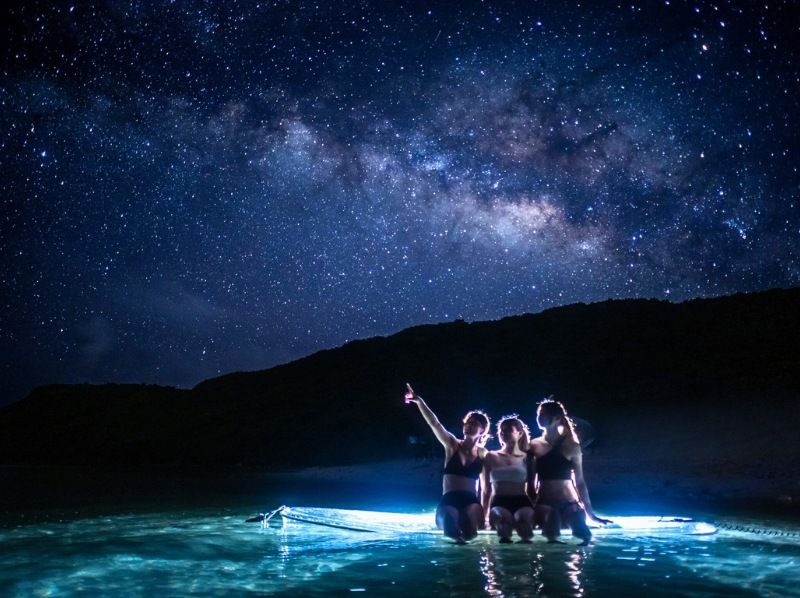 宮古島【 海 の 上 の 星 空 ツ ア ー 】 ☆星空の下で写真撮影☆