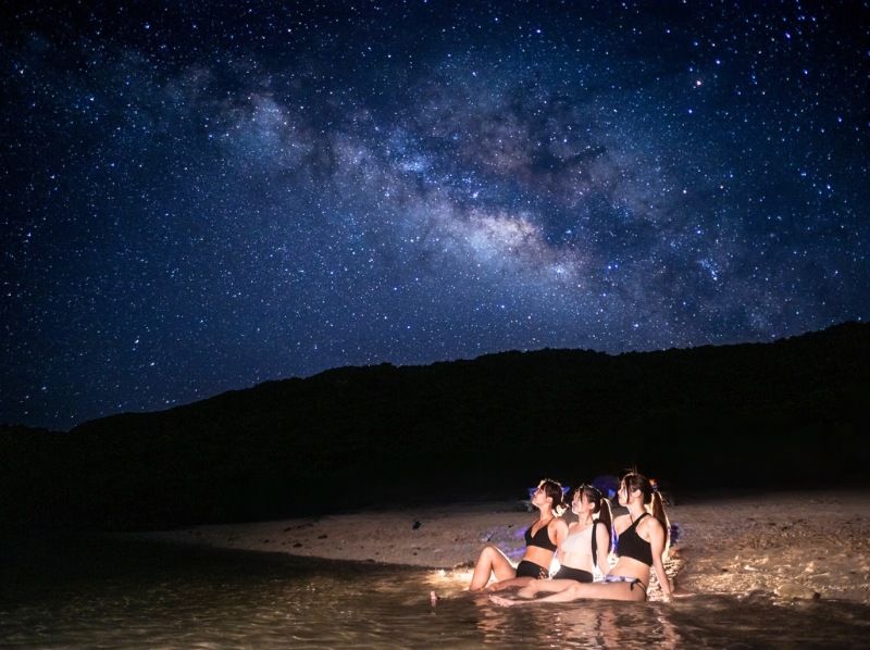 宮古島【 海 の 上 の 星 空 ツ ア ー 】 ☆星空の下で写真撮影☆