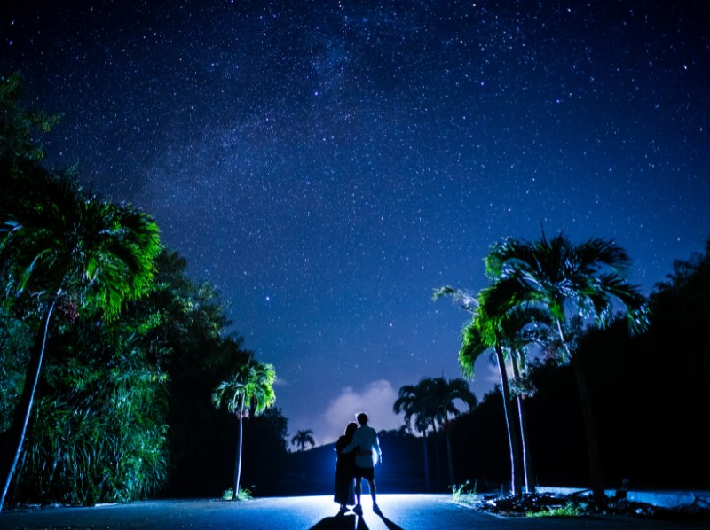 宮古島【 海 の 上 の 星 空 ツ ア ー 】 ☆星空の下で写真撮影☆