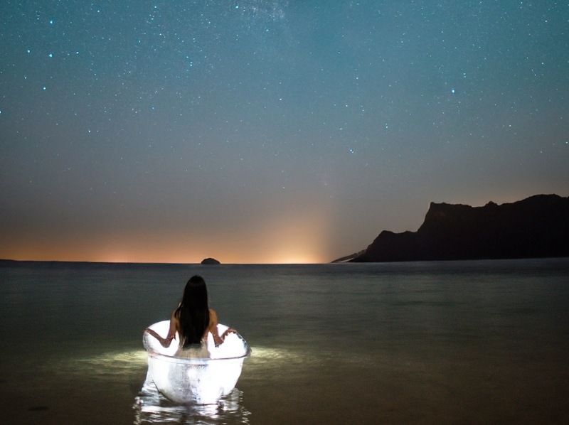 宮古島【 海 の 上 の 星 空 ツ ア ー 】 ☆日本初☆星空浴☆全額返金＋α保証☆の紹介画像