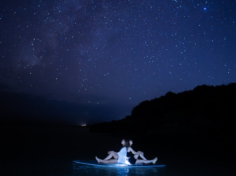 宮古島【 海 の 上 の 星 空 ツ ア ー 】 ☆星空の下で写真撮影☆