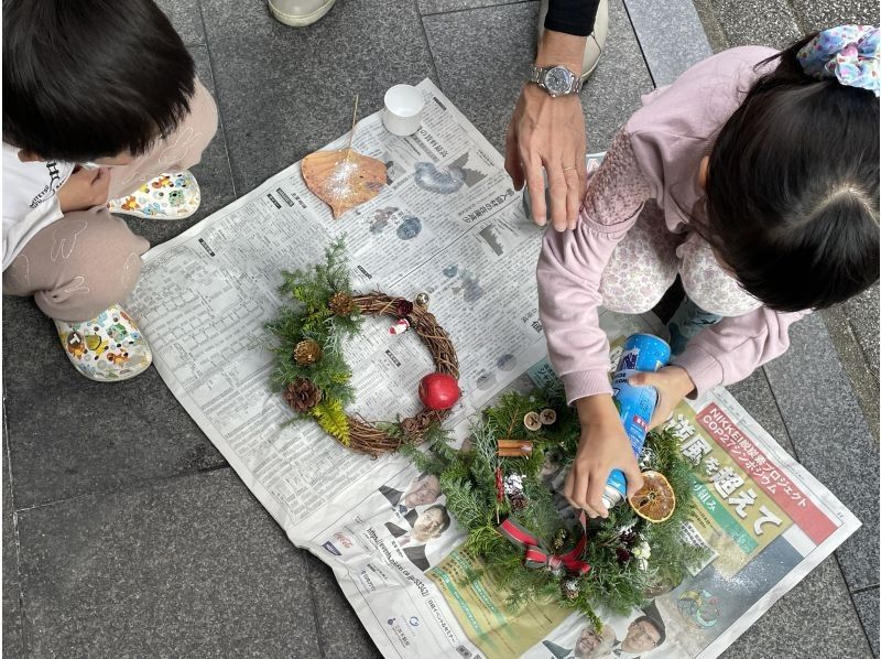 【愛知・名古屋】お子様向け生花のフラワーレッスンの紹介画像