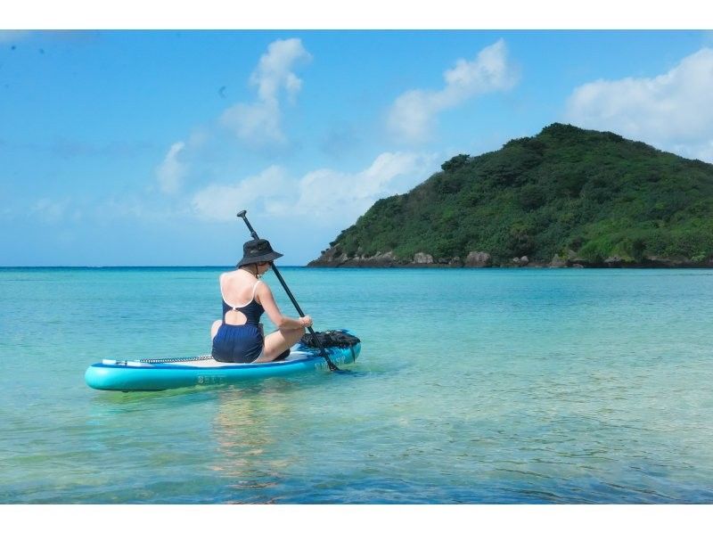 【少人数制/SUP・カヤック】２才〜可！海＆マングローブドローン・一眼レフ撮影付！『青く澄んだ海と上陸できる熱帯雨林』島人プロカメラマン案内の紹介画像