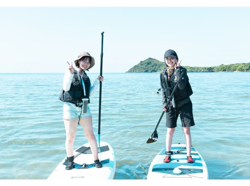 [Ishigaki Island / Limited to one group] Natural monument mangrove & clear ocean SUP/canoeing!