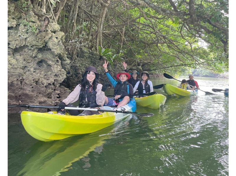 【沖縄・石垣島】宮良川マングローブカヌー体験【現地集合】【無料駐車場】【写真データ無料】【トイレ完備】【背もたれシート付】【島人ガイド】の紹介画像