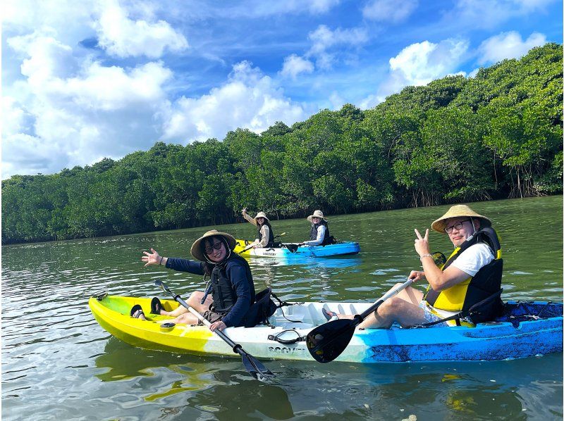【沖縄・石垣島】宮良川マングローブカヌー体験【現地集合】【無料駐車場】【写真データ無料】【トイレ更衣室完備】【腰当シート付】【島人ガイド】の紹介画像
