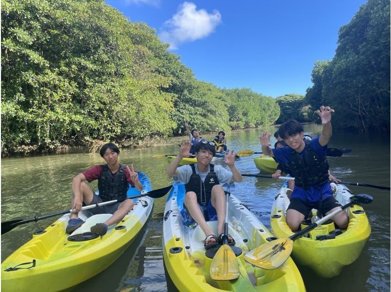 【沖縄・石垣島】宮良川マングローブカヌー体験【現地集合】【無料駐車場】【写真データ無料】【トイレ更衣室完備】【腰当シート付】【島人ガイド】の紹介画像