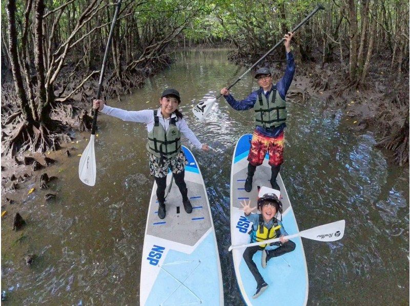 【1組様貸切/3時間】マングローブSUPで癒しの時間を！のんびり非日常体験！女性ガイドが担当/送迎・写真込み/手ぶら参加OKの紹介画像