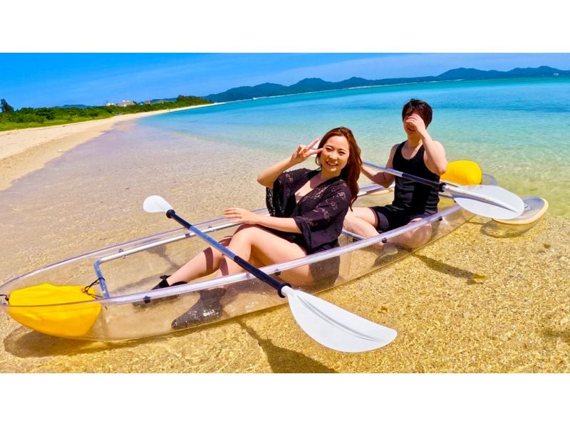 [Nago] Clear kayak experience! Drone aerial photography included + unlimited photo taking! Create the best memories in Okinawa!!の紹介画像