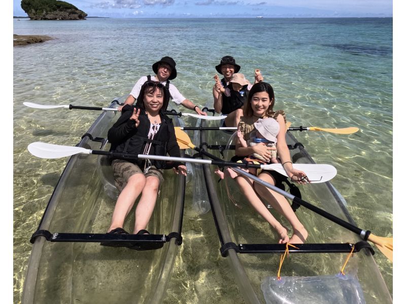 クリアカヤック(編集致しました) 名護】クリアカヤック体験!ドローン空撮付き＋映え写真撮り放題！沖縄