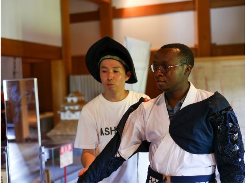 [Miyagi/Shiraishi] Take a commemorative photo in authentic armor with a Japanese castle in the background! Authentic castle location photo "Matsu Plan"の紹介画像