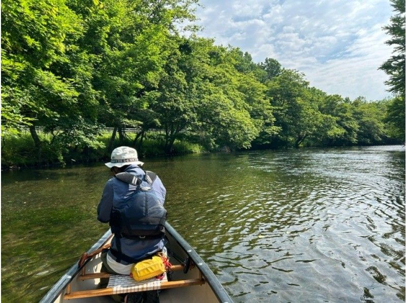 [Hokkaido, Chitose] "Chitose River Canoe Long Course" A course to enjoy the great outdoors! Canoe down the Chitose River, the home of salmon の紹介画像