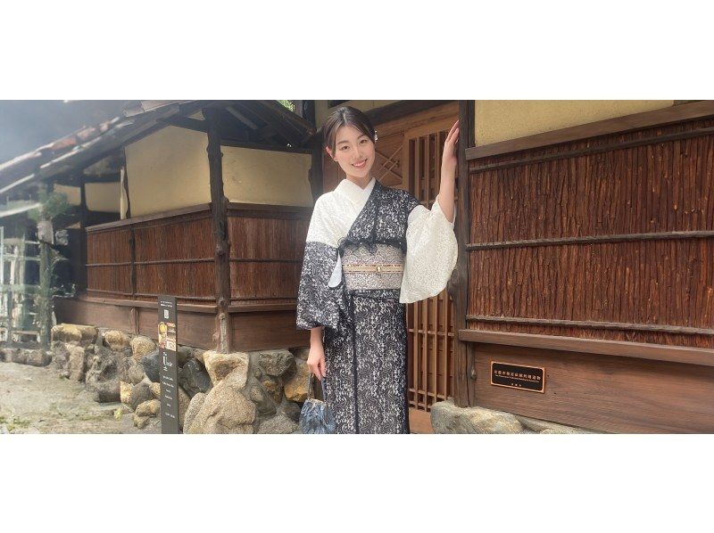 SALE! [Kyoto, Kiyomizu-dera Temple] Ladies' Lace Kimono Plan Lace Kimono Rental Everything you need to dress up is included♪の紹介画像