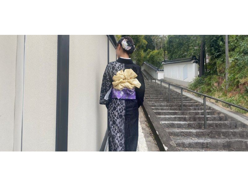 SALE! [Kyoto, Kiyomizu-dera Temple] Ladies' Lace Kimono Plan Lace Kimono Rental Everything you need to dress up is included♪の紹介画像