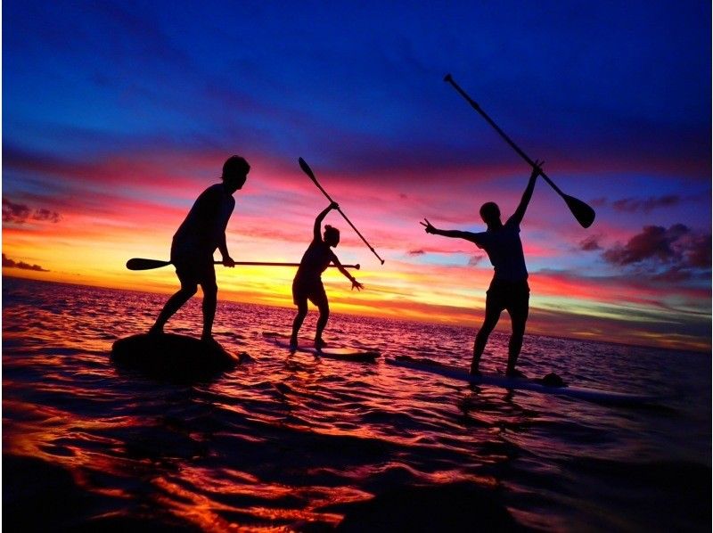 Same-day reservations welcome ★ [Okinawa, Onna Village] Spectacular sunset SUP cruise! Ultimate relaxation, beginners welcome, GoPro footage giftの紹介画像